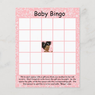 Vintage African American Baby Shower Games