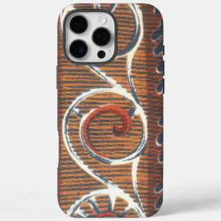 Vintage African Motif Art Print iPhone 16 Pro Max Case