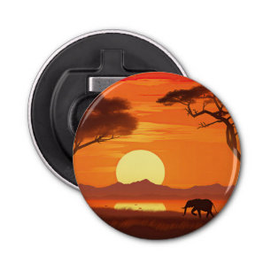 Vintage African Safari  Bottle Opener
