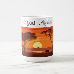 Vintage African Safari  Coffee Mug