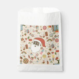vintage african santa hippie groovy christmas favour bags