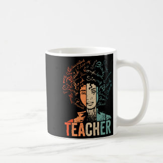 Vintage Afro Black History Month African American Coffee Mug
