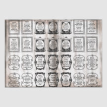 Vintage Aged: Inspiring Bible Verses: Cursive Text