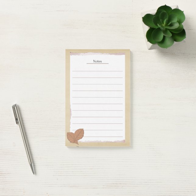 Vintage Aged Paper Scrapbook Notes (Office)