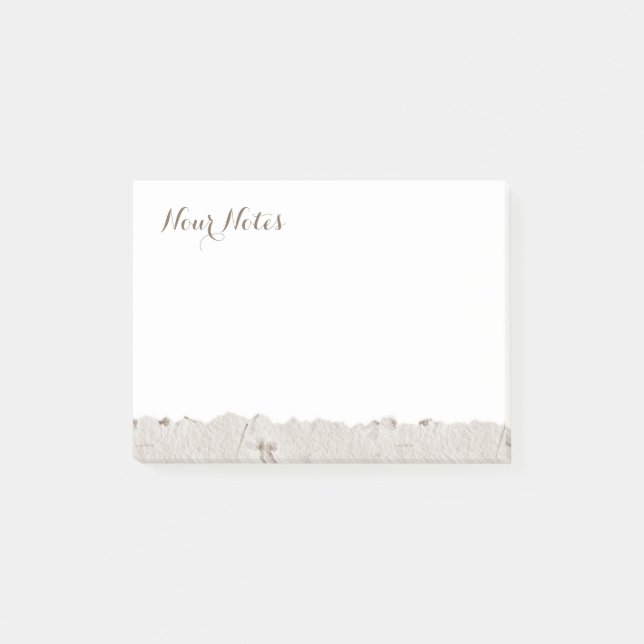 Vintage Aged Paper Scrapbook Notes (Front)