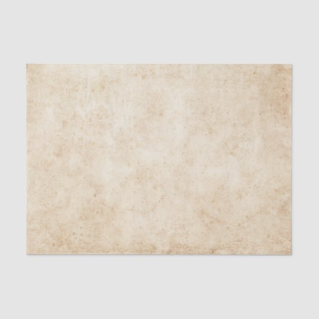 Vintage aged parchment tissue paper (Front)
