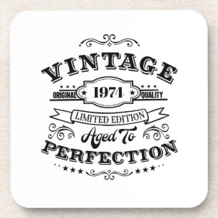 Vintage Aged to Perfection Coaster