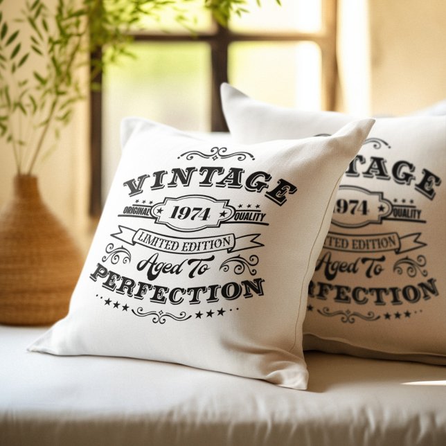 Vintage Aged to Perfection Cushion (Creator Uploaded)
