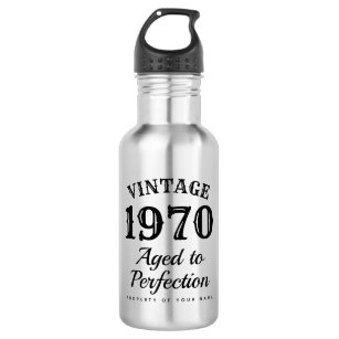 Vintage aged to perfection funny 50th Birthday 532 Ml Water Bottle
