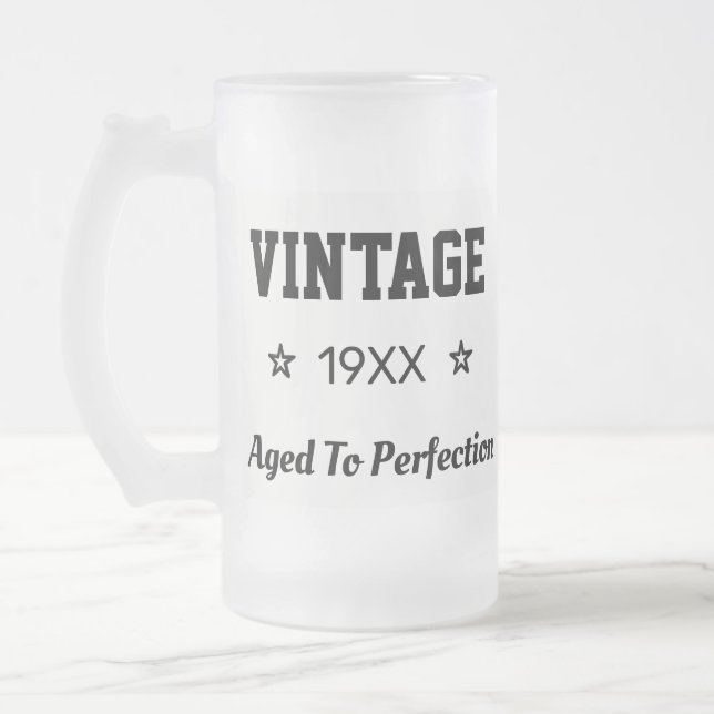 Vintage Aged To Perfection Mug (Left)