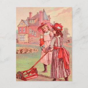 Vintage : agriculture advertising - postcard