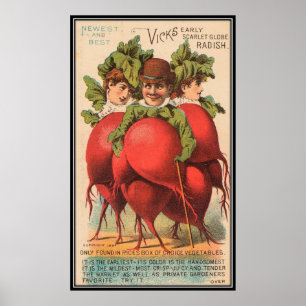 Vintage : agriculture advertising - poster