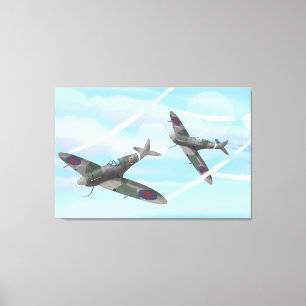 Vintage Aircraft Canvas Print