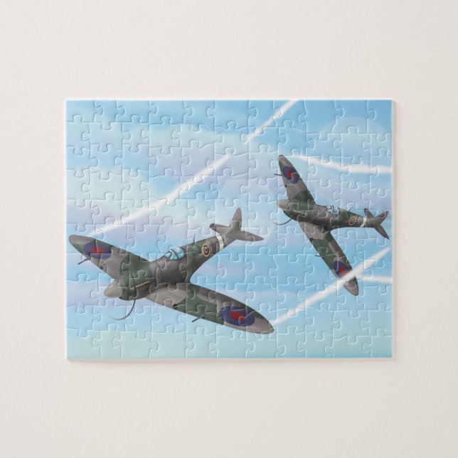 Vintage Aircraft Jigsaw Puzzle (Horizontal)