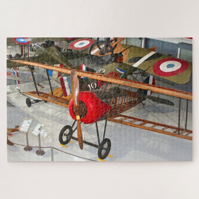 Vintage aircraft jigsaw puzzle (Horizontal)