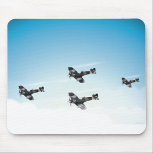 Vintage Aircraft Mouse Mat