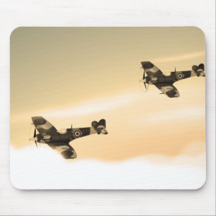 Vintage Aircraft Mouse Mat