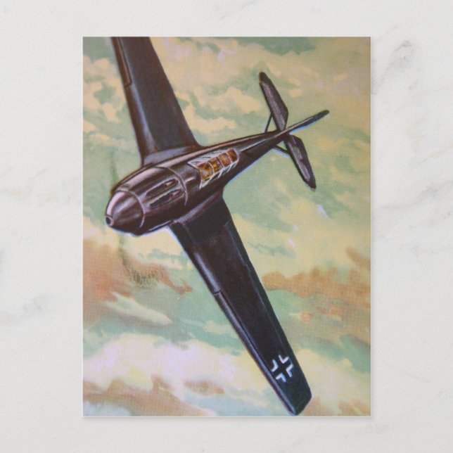 Vintage Aircraft Post Card (Front)