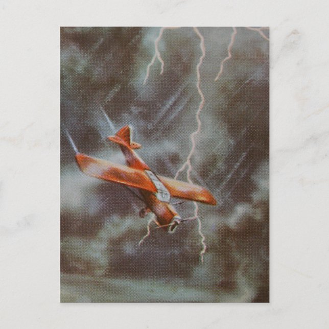 Vintage Aircraft Postcard (Front)