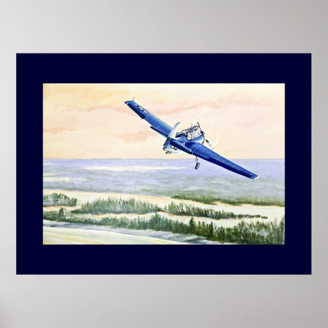 Vintage Aircraft Poster (Front)