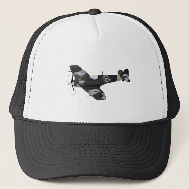 Vintage Aircraft Trucker Hat (Front)