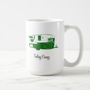 Vintage Airflyte Camping Trailer Mug