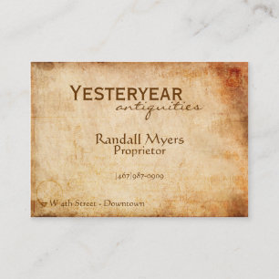 Vintage Airmail Business Card