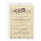 Vintage Airmail Stamps Love Letter Invitation