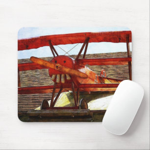 Vintage Airplane by Shirley Taylor Mouse Mat