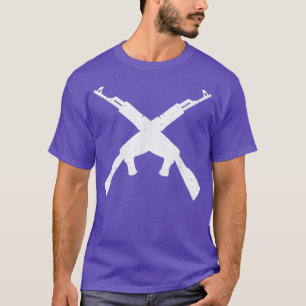 Vintage Ak47 Auto Assault Rifle Gun Rights 2nd Ame T-Shirt