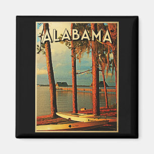 Vintage Alabama Magnet