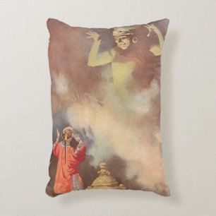 Vintage Aladdin and the Genie of the Lamp, Godwin Decorative Cushion
