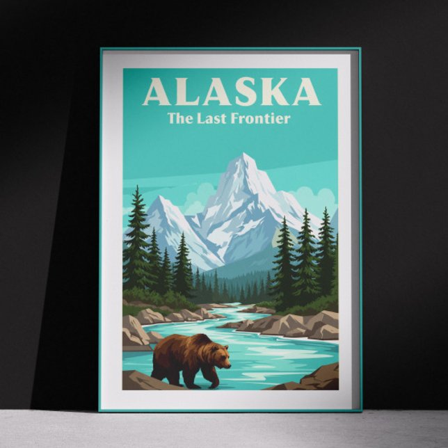 Vintage Alaska Poster (Creator Uploaded)