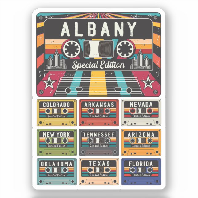 Vintage Albany City travel (Front)