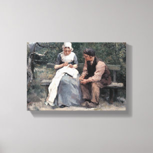 Vintage Albert Neuhuys Spring Canvas Print