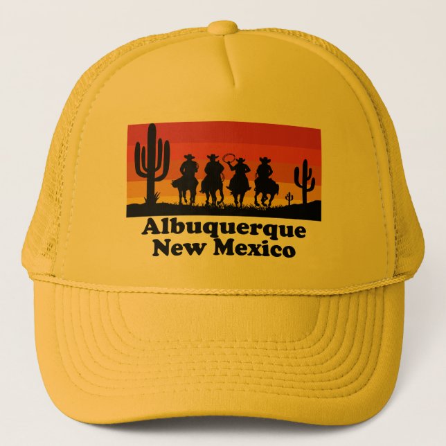 Vintage Albuquerque New Mexico Trucker Hat (Front)