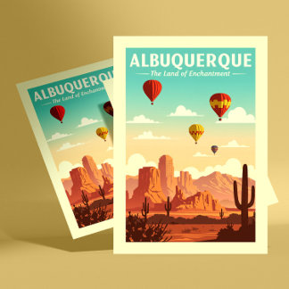 Vintage Albuquerque Postcard