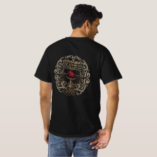 Vintage Alchemist Philosopher's Stone Gothic Graph T-Shirt