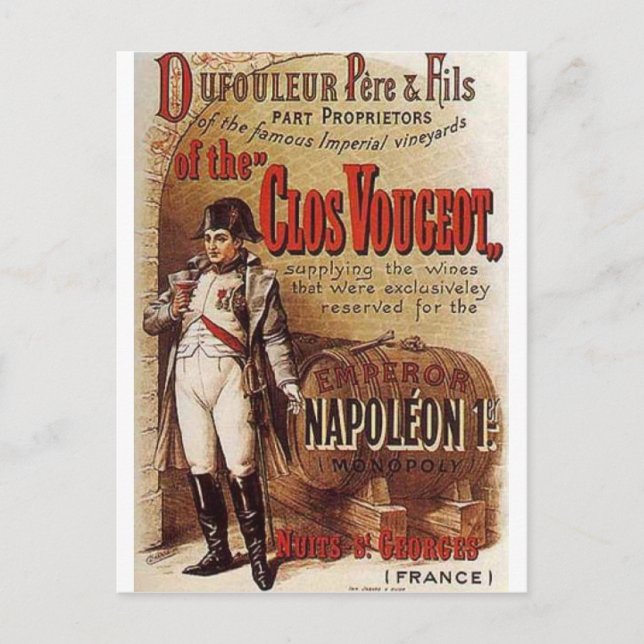 Vintage Alcohol Ads Prints Postcard (Front)