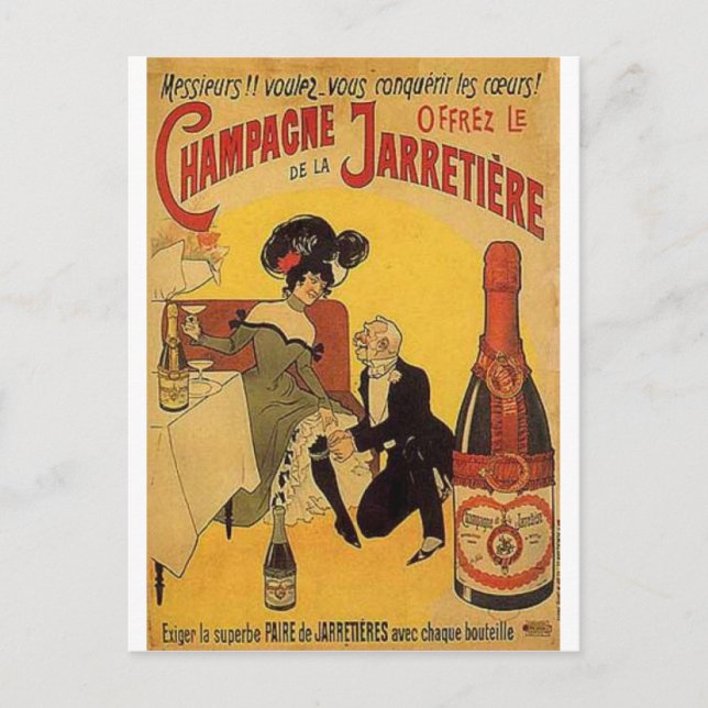 Vintage Alcohol Ads Prints Postcard (Front)