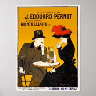 Vintage Alcohol Advertisement Poster