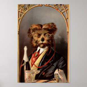 Vintage Alcohol Advertising Poster