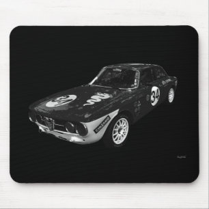 Vintage Alfa Romeo Race Car Mouse Mat