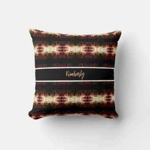 Vintage Algeria Algiers Post office people Cushion