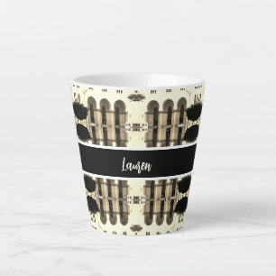 Vintage Algeria Algiers The post office Latte Mug