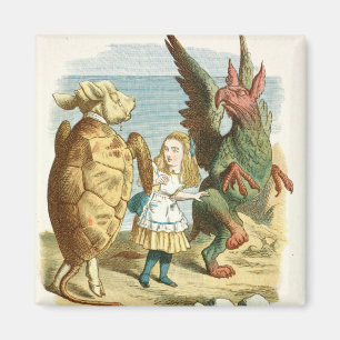 Vintage Alice Illustration Magnet