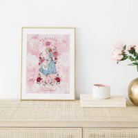 Vintage Alice in Wonderland | Alice & Florals