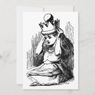 Vintage Alice in Wonderland, Alice w Queen's Crown