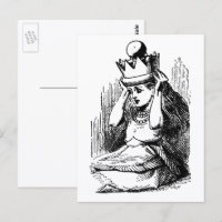 Vintage Alice in Wonderland, Alice w Queen's Crown