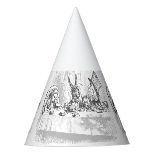 Vintage Alice in Wonderland Birthday Tea Party Hat